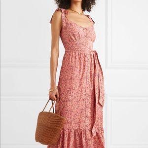 J Crew Floral Midi Dress